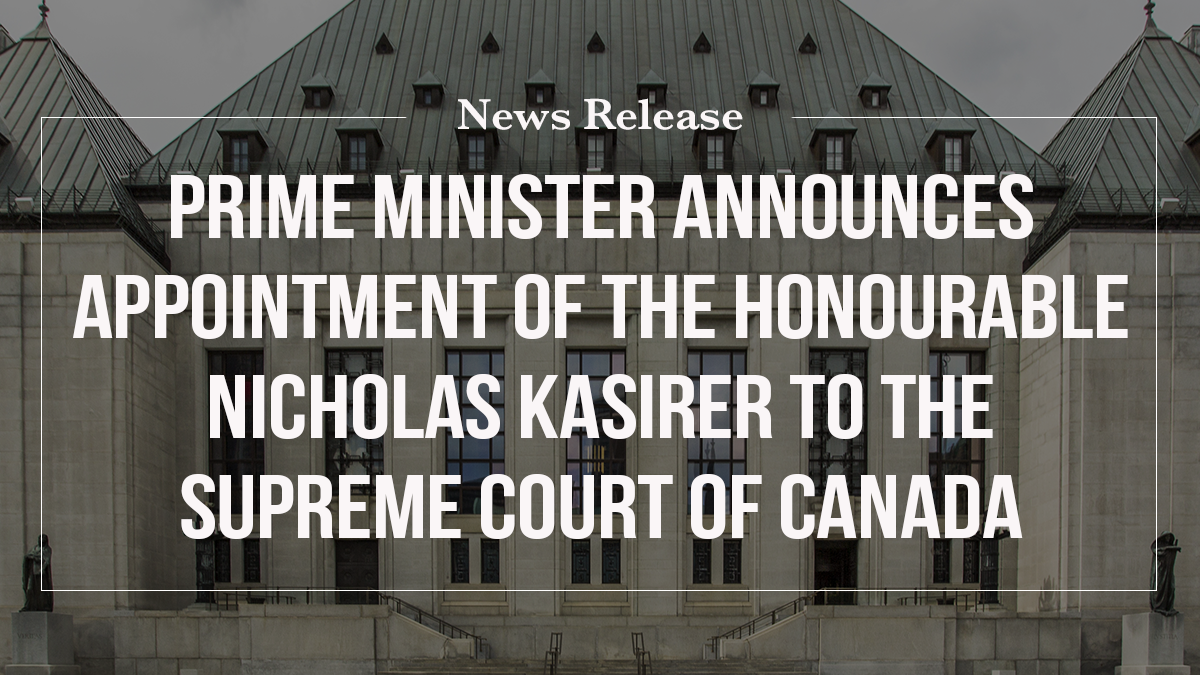 Supreme court of 2025 canada news releases